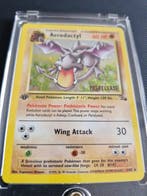 Pokémon - 1 Card - Aerodactyl 1/62 First edition,, Hobby en Vrije tijd, Verzamelkaartspellen | Pokémon, Nieuw