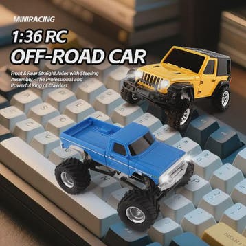 1:36 RC Crawler Off-Road Auto 4WD Elektrisch Afstandsbedieni, Kinderen en Baby's, Verzenden, Nieuw