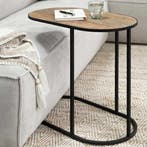 *WOONWINKEL* DTP Home Highlight Terra Laptoptafel Ovaal Teak, Huis en Inrichting, Tafels | Bijzettafels, Verzenden, Nieuw