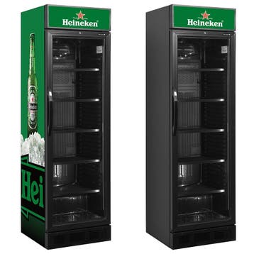 Heineken Classic glasdeurkoelkast 345 liter, Ophalen of Verzenden