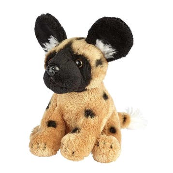 Afrikaanse Wilde Hond knuffel - pluche - 15 cm - savanne, Verzenden, Nieuw