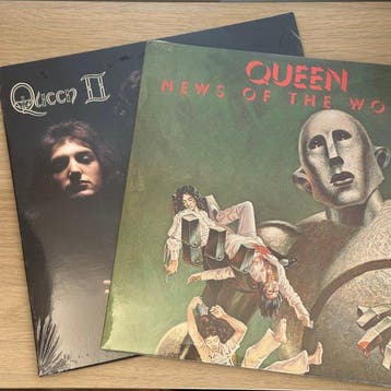 Queen - Queen II & News Of The World - LP albums (meerdere, Cd's en Dvd's, Nieuw in verpakking