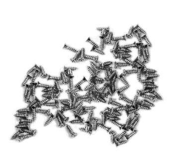 Set van 300 mini schroefjes (2.0x5 mm, verzonken, zilverkle, Ophalen of Verzenden, Nieuw