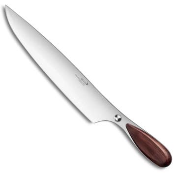 Déglon Koksmes 25 cm – Roestvrij Staal – Palissander Ha, Ophalen of Verzenden, Nieuw, Hout