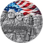 Ghana. 10 Cedis 2024 Rock-cut Monuments - Rushmore Special