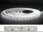 5Meter LEDstrip sideview  600x335smd -IP65 Cool-wit, Verzenden, Nieuw