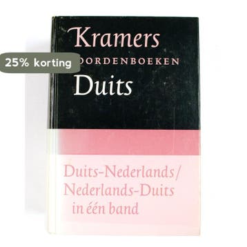 Kramers woordenboek Duits - Dam 9789010059772, Boeken, Woordenboeken, Verzenden, Gelezen, Dam