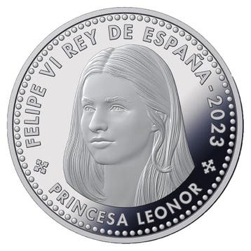 Spanje 40 Euro Leonor 2023, Verzenden