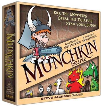 Munchkin Deluxe - NIEUW, Hobby en Vrije tijd, Verzenden, Nieuw