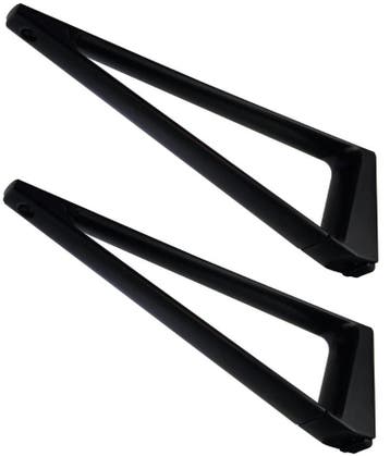 Set plankdragers 230 mm mat zwart, Huis en Inrichting, Woonaccessoires | Wandplanken en Boekenplanken, Verzenden, Nieuw