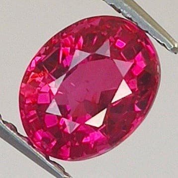 Rood Robijn - 1.11 ct - Antwerp Laboratory for Gemstone, Nieuw