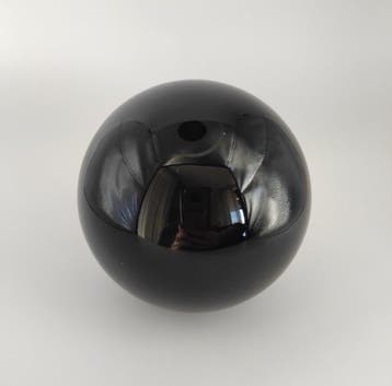 Obsidiaan Bol - Hoogte: 11.14 11.14- 1500 g - (1)