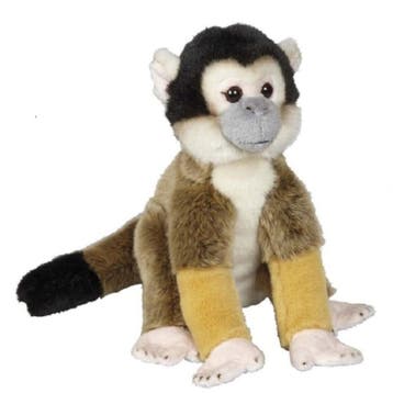 Ravensden doodshoofdaapje knuffel - pluche - 28 cm, Verzenden, Nieuw