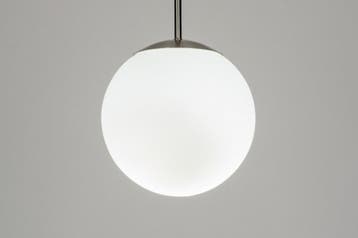 Rietveld Hanglampen - Wit - Glas, Verzenden, Nieuw