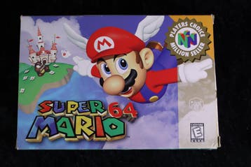 Super Mario 64 Nintendo 64 N64 Boxed NTSC USA Mint Condition, Spelcomputers en Games, Games | Nintendo 64, Verzenden, Nieuw