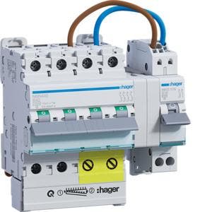 HAGER VKS01PVG PV VERVANGSET 1 INST.AUTOMAAT, Ophalen of Verzenden, Nieuw, Groepenkast
