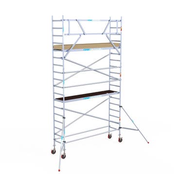 Euroscaffold basic rolsteiger 75 x 6,2m werkhoogte, Verzenden, Nieuw, Rolsteiger of Kamersteiger, 5 meter of hoger