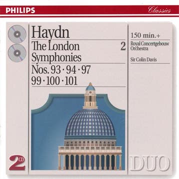 cd - Haydn - Royal Concertgebouw Orchestra*, Sir Colin Da..., Verzenden, Zo goed als nieuw