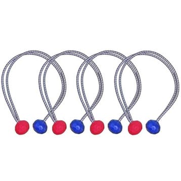 Zeilbinders met Balletjes 30cm Set Van 4, Ophalen of Verzenden, Nieuw