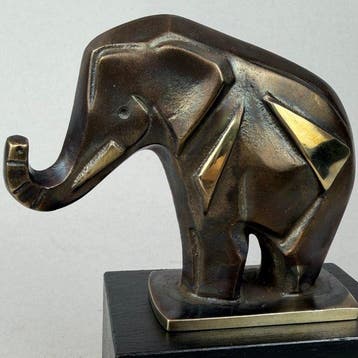 Robert Dyrcz - The elephant - bronze