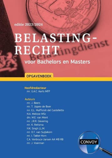 Belastingrecht voor Bachelors en Masters, 9789463173445, Boeken, Verzenden, Zo goed als nieuw, HBO