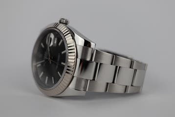 Horloge Rolex Datejust 41MM 09/2017 Full set., Staal, Polshorloge, Ophalen of Verzenden, Zo goed als nieuw