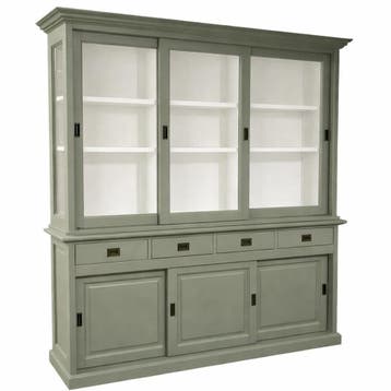 Buffetkast Engels groen Jubbega 180cm, Ophalen of Verzenden, Nieuw