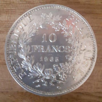 Frankrijk. 10 Francs 1965 Hercule (Zonder minimumprijs)