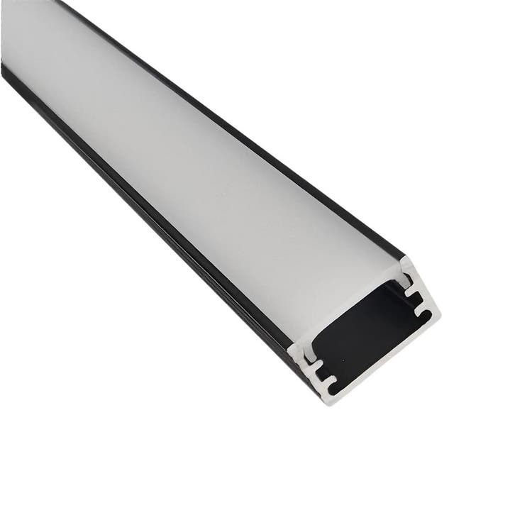 Velvalux Aluminium Profiel Zwart voor Trapverlichting LED, Huis en Inrichting, Lampen | Overige, Nieuw, Overige fittingen, Ophalen of Verzenden