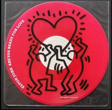 Keith Haring (1958-1990) - Are You Ready For Love