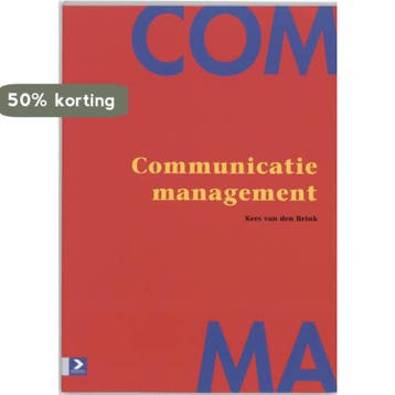 Communicatiemanagement - K. van den Brink 9789039521168, Verzenden, Gelezen, K. van den Brink
