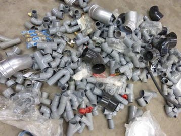 DYKA diverse PVC bochten, kniestukken, afvoer etc. (Overig), Verzenden