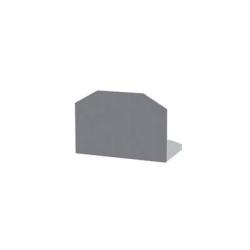 Vloerplaat zwart staal 550x1000mm, Ophalen of Verzenden, Nieuw