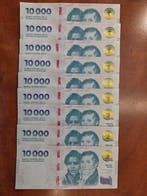 Argentinië. - 9 x 10 000 Pesos - 2024 - Consecutive - Pick