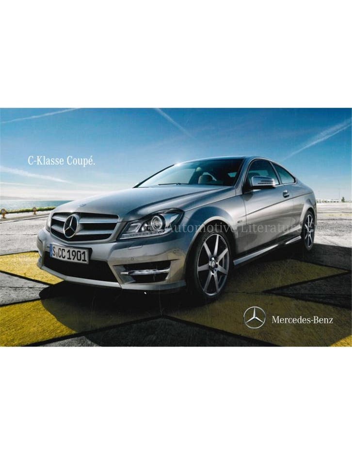 2011 MERCEDES BENZ C KLASSE COUPÉ BROCHURE DUITS, Boeken, Auto's | Folders en Tijdschriften