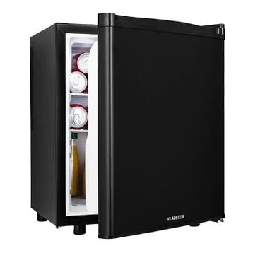 Koelkast Mini-Koelkast Mini-Fridge Zwart 45L, Witgoed en Apparatuur, Koelkasten en IJskasten, Zonder vriesvak, Refurbished, Ophalen of Verzenden