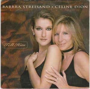 cd single card - Barbra Streisand Celine Dion - Tell Him, Verzenden, Zo goed als nieuw, Pop