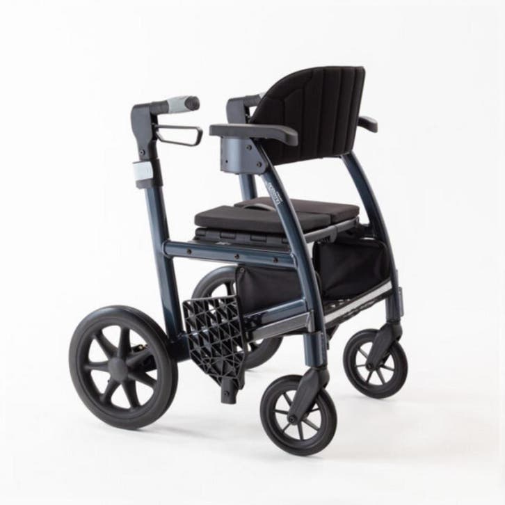 Triumph Prestige Rolstoel & Rollator 2-in-1 – Midnight Blue, Diversen, Rolstoelen, Nieuw, Ophalen of Verzenden