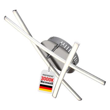 LED Plafondlamp Trekant 3 Spots (Lampen, Interieur), Verzenden, Nieuw