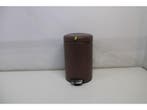 Brabantia NewIcon - Prullenbak - 12 liter - Satin Taupe, Verzenden, Zo goed als nieuw