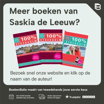 Stockholm / 100% stedengidsen - Saskia de Leeuw, Boeken, Verzenden, Zo goed als nieuw, Saskia de Leeuw