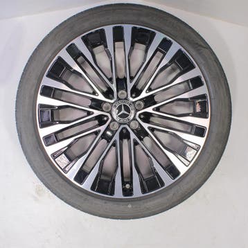 Mercedes S Klasse W223 20 inch velgen Bridgestone Zomerbande, Gebruikt, Velg(en), Ophalen of Verzenden, 20 inch