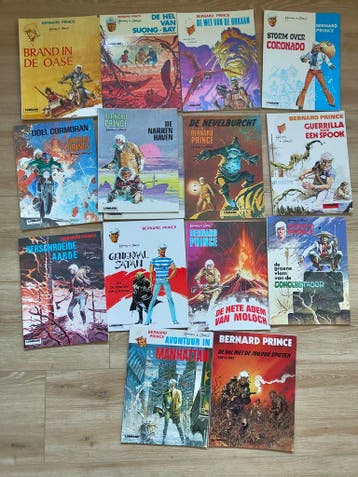 Bernard Prince volledige reeks te koop 6,50 p.s., Complete serie of reeks, Verzenden, Gelezen