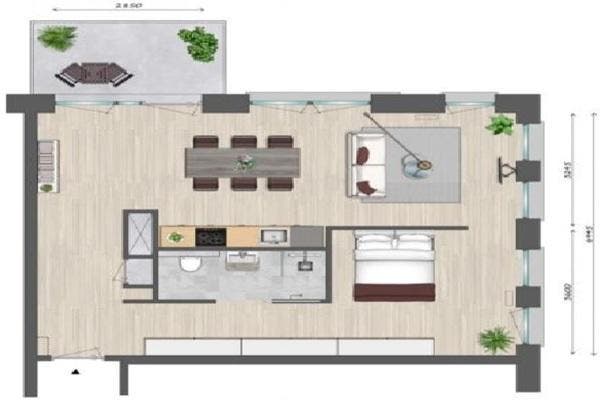 Appartement Laakweg in Den Haag, Huizen en Kamers, Huizen te huur, Via bemiddelaar, Den Haag, Appartement
