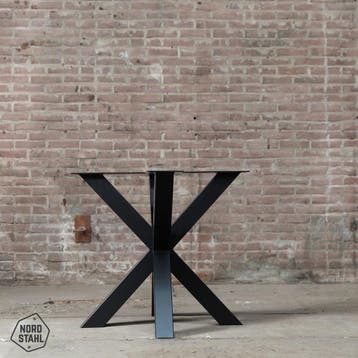 Stalen onderstel tafel - Double X leg - Nordstahl, Verzenden, Nieuw