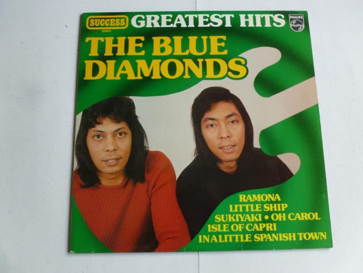 The Blue Diamonds - Greatest Hits (LP), Cd's en Dvd's, Vinyl | Pop, Zo goed als nieuw, Ophalen of Verzenden