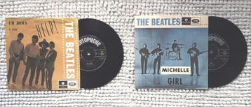 Beatles - Two very rare Norwegian singles by The Beatles -, Nieuw in verpakking