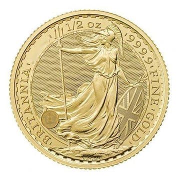 1/2 oz - Goud .999 - Goldmünze Britannia Random Years -