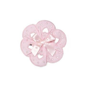 Little A Ollie engels borduurwerk haarknip (Pink Blossom), Ophalen of Verzenden, Nieuw