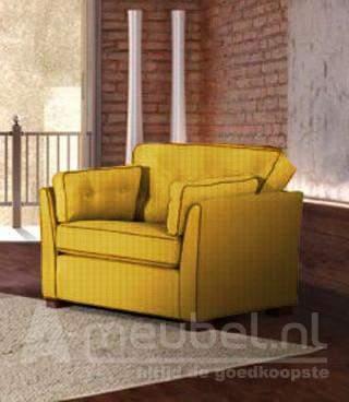 Fauteuil Dordrecht - fauteuils - Geel, Nieuw, Stof